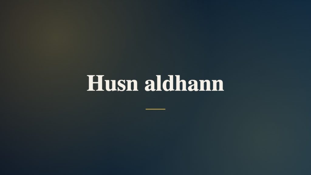 Husn aldhann